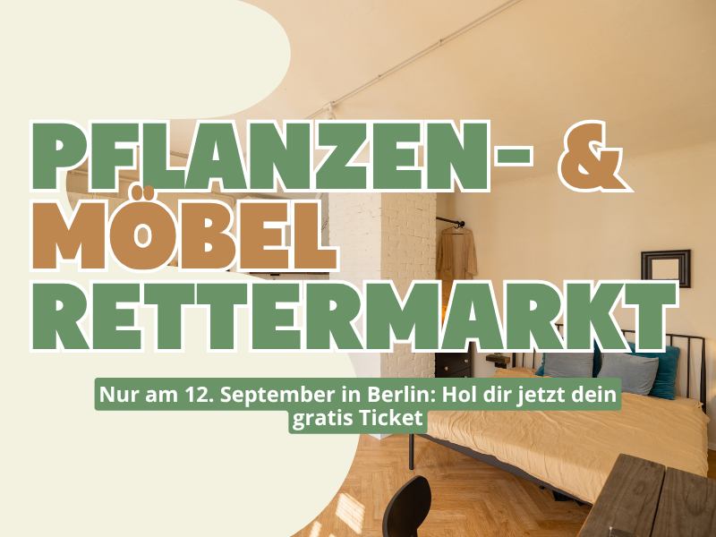 Pflanzen- und Möbelrettermarkt