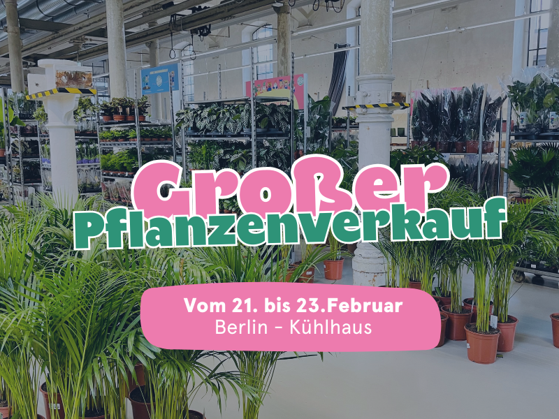 Großer Pflanzenverkauf  <br>Berlin