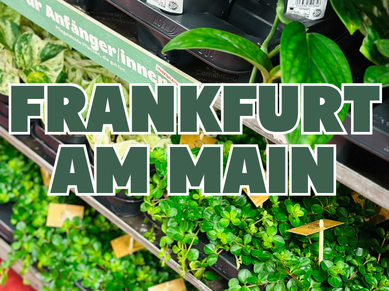 Großer Pflanzenverkauf <br> Frankfurt am Main