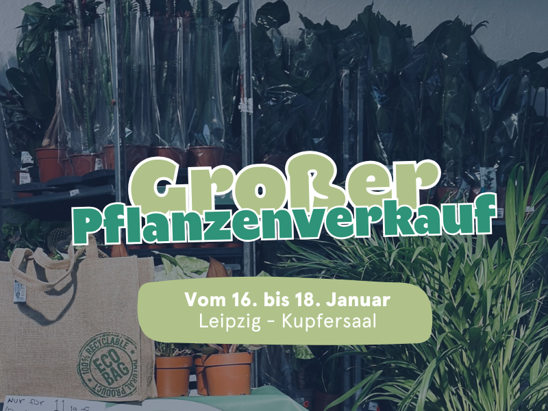 Großer Pflanzenverkauf <br> Leipzig