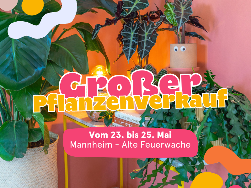 Großer Pflanzenverkauf<br> Mannheim